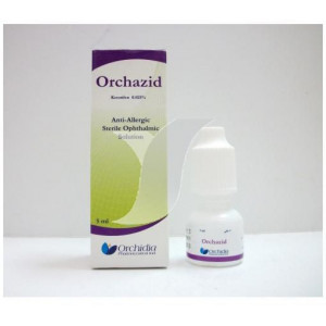 Orchazid eye drops ( Ketotifen 0.025 % ) 10 ml